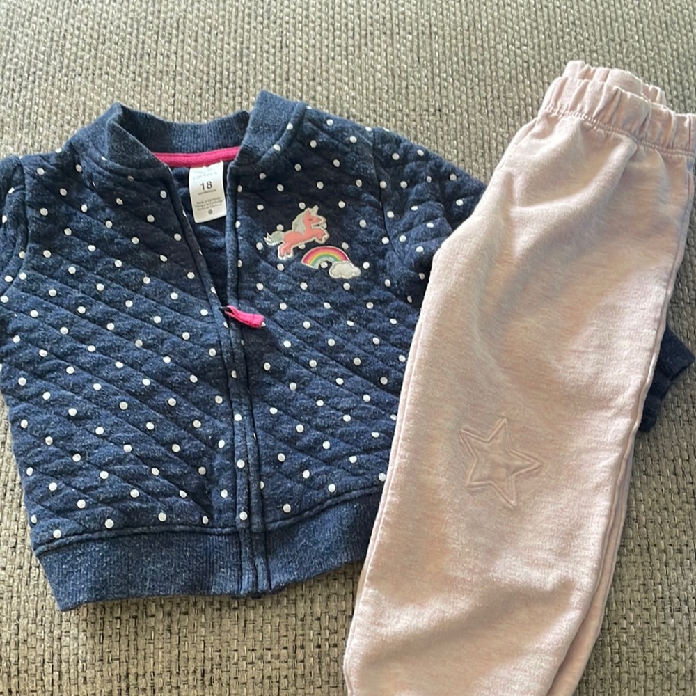 Sweat pants set